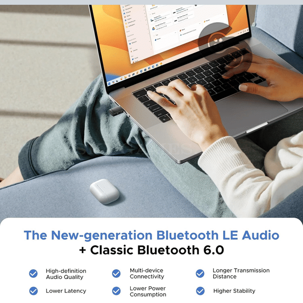 UGREEN Bluetooth 6.0 Audio Transmitter for PS5 and PC - UGREEN 65708 product view 4