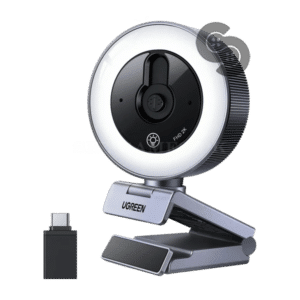 UGREEN 2K Webcam with Ring Light - UGREEN 65857