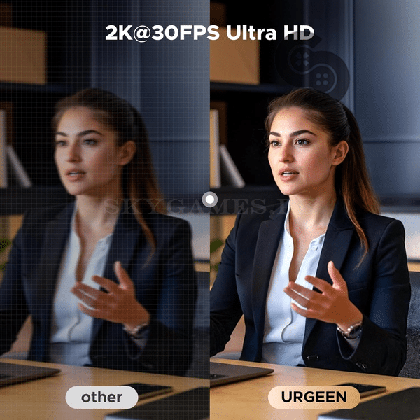 UGREEN 2K Webcam with Ring Light - UGREEN 65857 product view 5