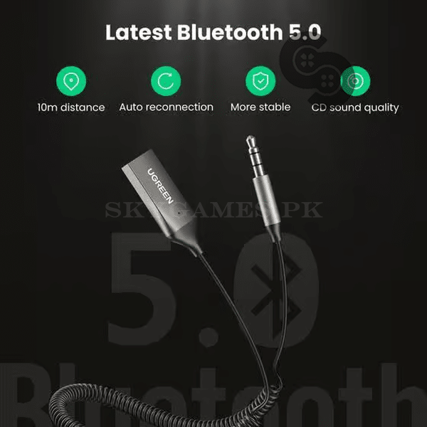 UGREEN Bluetooth 5.0 Car Receiver - UGREEN 70601 product view 3