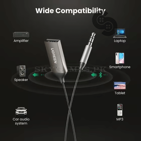 UGREEN Bluetooth 5.0 Car Receiver - UGREEN 70601 product view 4