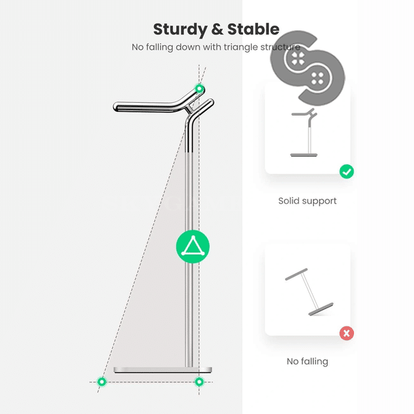 UGREEN Aluminium Headphone Stand - UGREEN 80701 product view 5