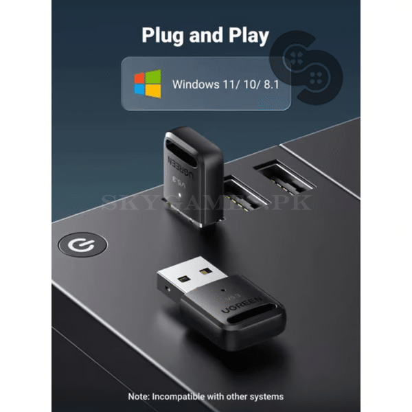 UGREEN Bluetooth 5.3 USB Adapter for Windows PC - UGREEN 90225 product view 5