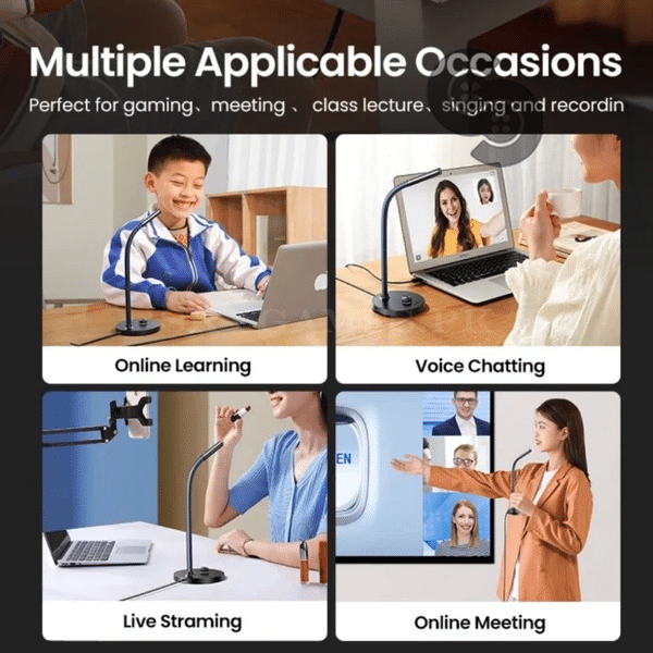UGREEN Omnidirectional USB Desktop Microphone - UGREEN 90416 product view 4
