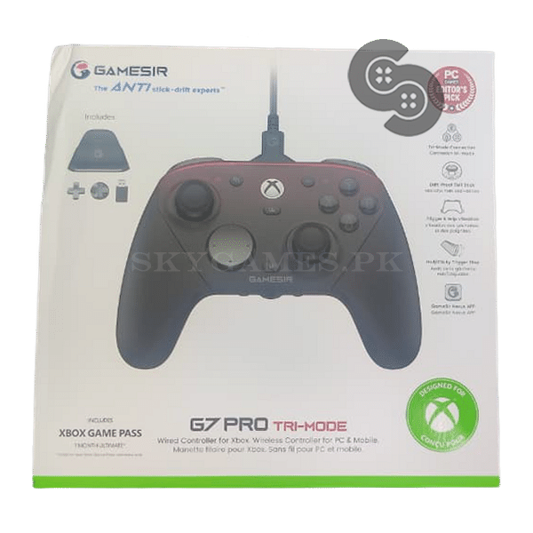 GameSir G7 Pro Tri-Mode Controller Xbox/PC/Mobile - Shadow Ember retail box