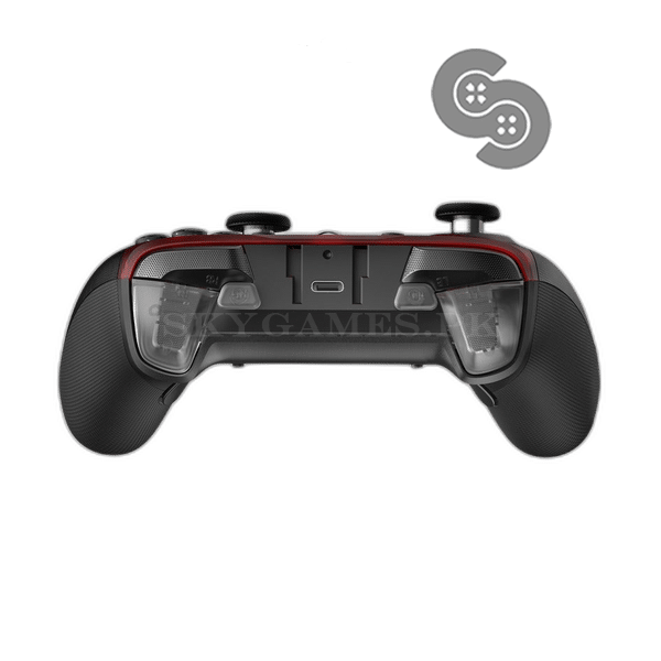 GameSir G7 Pro Tri-Mode Controller Xbox/PC/Mobile - Shadow Ember rear view with back buttons