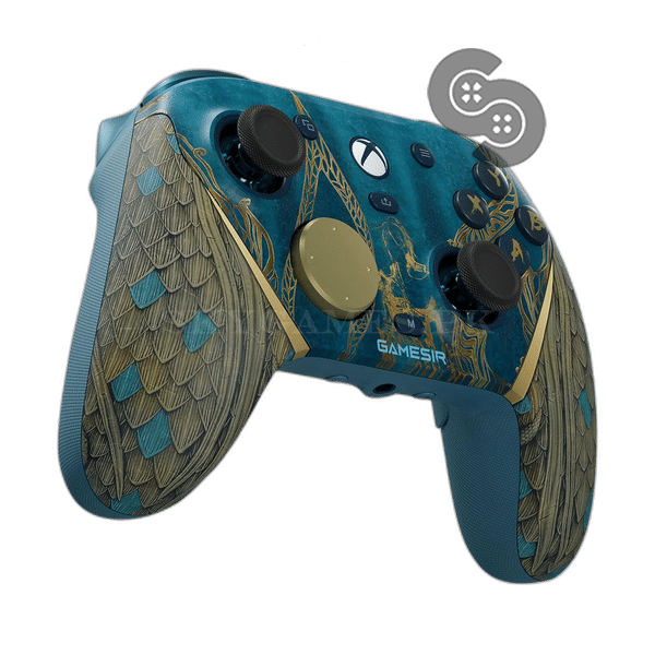 GameSir G7 Pro Wuchang: Fallen Feathers Edition Wireless Controller Xbox/PC/Mobile - rear view showing the lockable back buttons