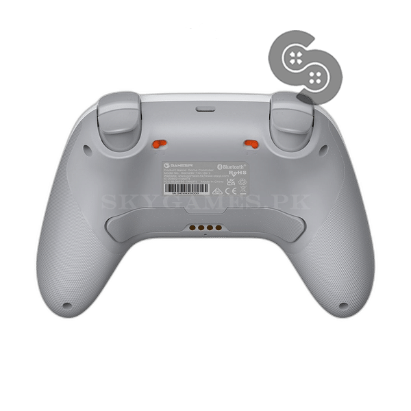 GameSir Nova 2 Lite Multi-Platform Wireless Controller Switch/PC/Mobile - Luminous White rear view with back buttons