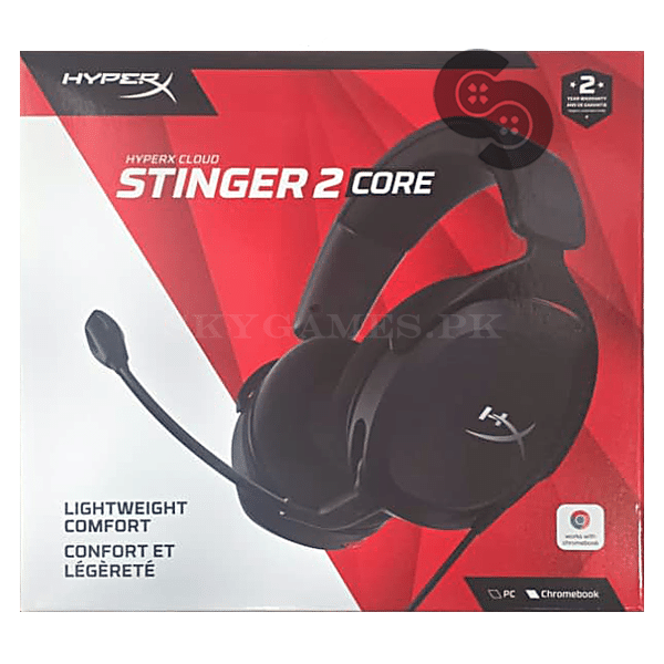 HyperX Cloud Stinger 2 Core Gaming Headset – 3.5mm - retail box